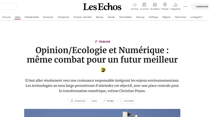 Écologique & numérique : même combat pour un futur
