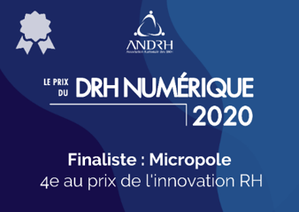 Micropole finalist for the Digital HRD 2020 Prize