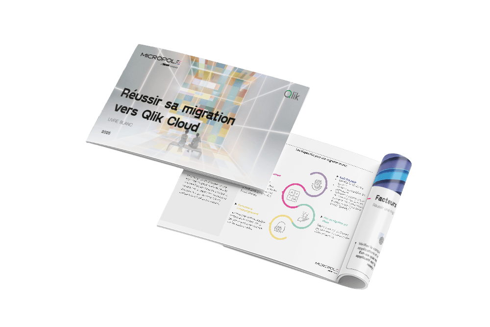 Téléchargez votre exemplaire du livre blanc migration qlik cloud de micropole