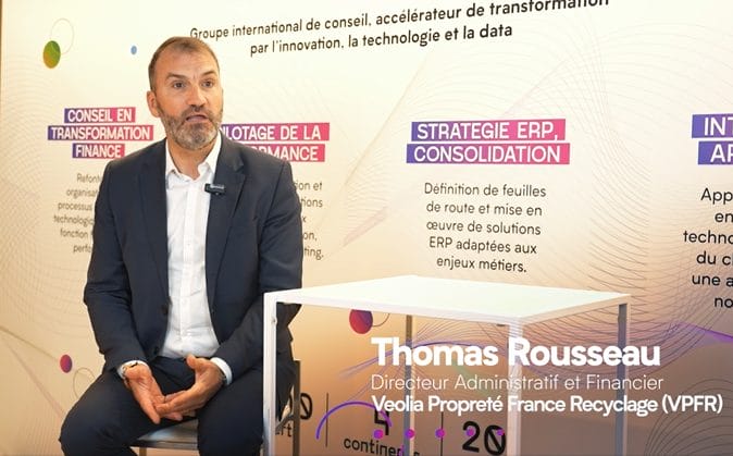 Transformation finance | L'interview - Thomas Rousseau, DAF chez Veolia Propreté France Recycling